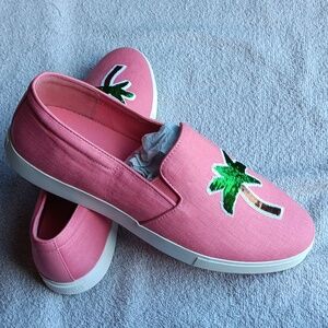 NWT Katy Perry Slip On Comfort Canvas Shoes